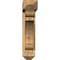 Ekena Millwork Olympic Arts and Crafts Smooth Bracket w/ Offset Brace, Western Red Cedar, 5 1/2"W x 24"D x 24"H BKT0604X24X24OLY03SWR - alternate 3
